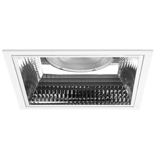 Brumberg Leuchten - Downlight/Strahler/Flutlicht LED-Einbaudownlight 230V 41645174DA 4000K, quadratisch