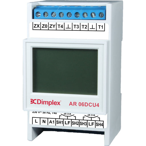 Glen Dimplex - Aufladesteuerung Fußbodenaufladeregler-DC AR 06DCU 4 4-Heizkreise V06