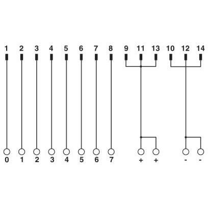 Phoenix Contact - Übergabemodul Passivmodul VIP-2/SC/FLK14/PLC