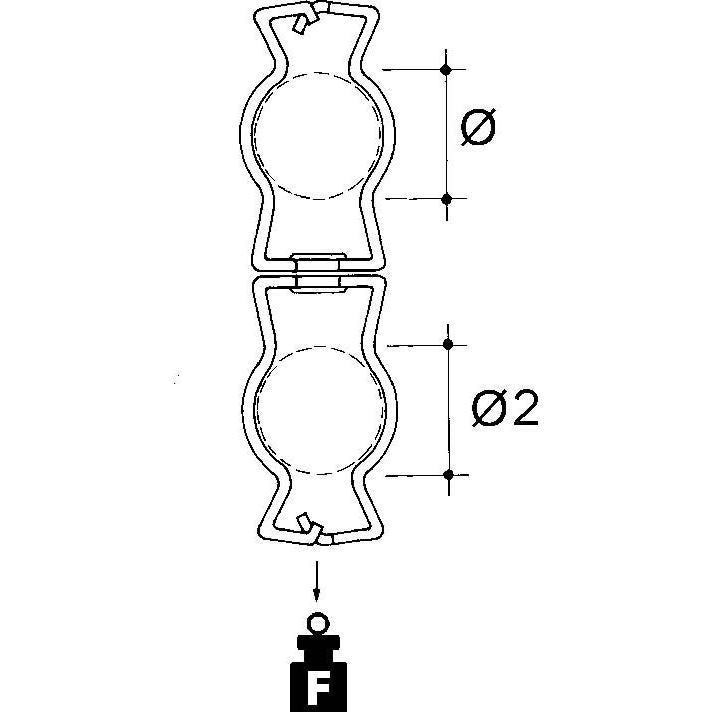 Niedax - Rohrschelle EKLIPS-Rohrbf. GM2632-GM4757