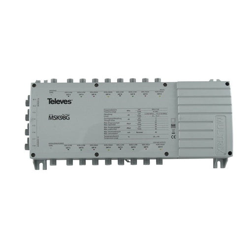 Televes - Multischalter Multischaltererweiterung MSK98G 8 Teilnehmer
