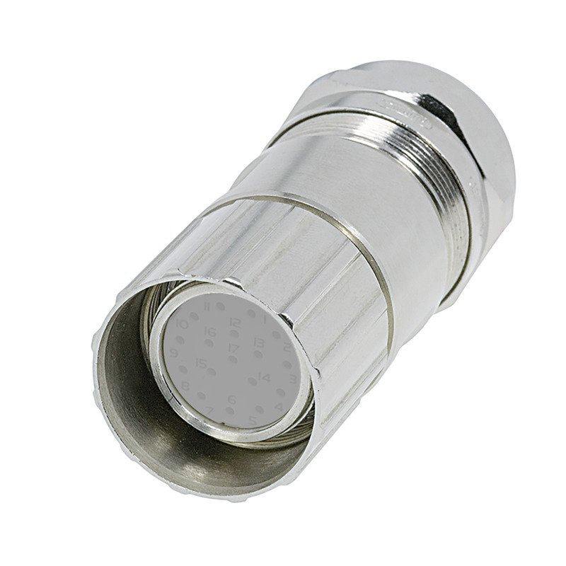 Weidmüller - Gehäuse für Rundsteckverbinder Gehäuse SAI-M23-GS-3/7 M23, Cu-Zn-Legierung