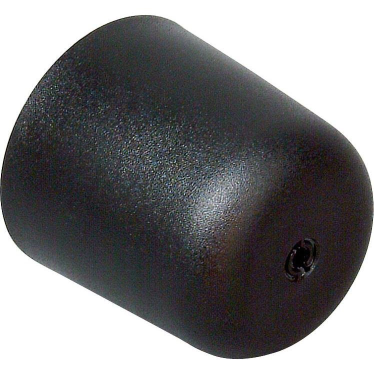 Kopp - Mechanisches Zubehör/Ersatzteile für Leuchten Deckenbaldachin 342805008 schwarz − 10 Stück