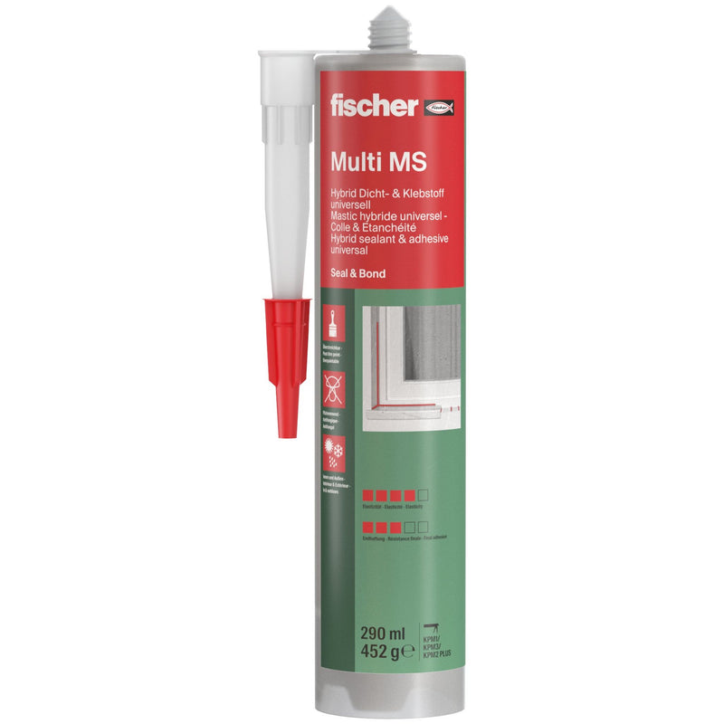 Fischer Deutschl - Montagekleber Kleb-/Dichtstoff FIXITKD290SW