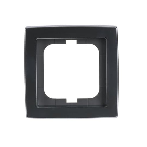 Busch-Jaeger - Abdeckrahmen Rahmen 1-fach 1721-80 chrom matt