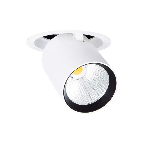 Brumberg Leuchten - Downlight/Strahler/Flutlicht LED-Einbaurichtstrahler 88763165 230V, 30Gr., 3500K