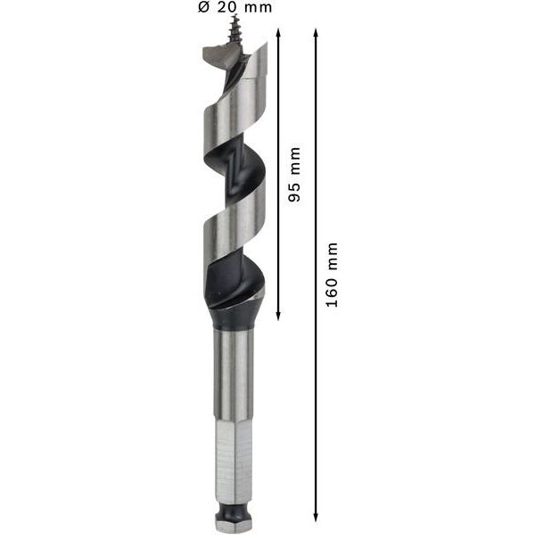 Bosch - Bohrer Holzschlangenbohrer 2608585705 PRO Wood