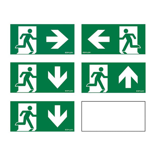 ESYLUX - Piktogramm für Not-/Hinweisleuchte Symbol-Set 1 SLF 30 SYMBOL SET 1