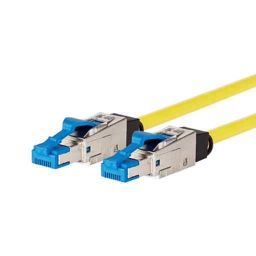 Metz Connect - Patchkabel Kupfer Patchkabel 40G Cat.8.4 13084H2077-E LSHF 2,0m gelb − 10 Stück