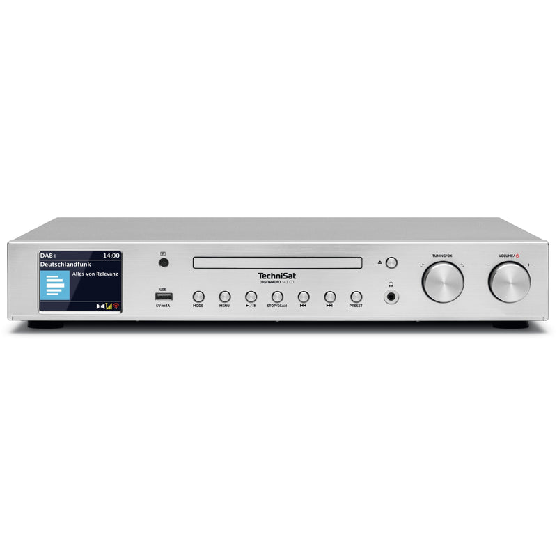 TechniSat - Radio DAB+ Hi-Fi-Komponente DIGITRADIO143CD si CD,BT,Streaming
