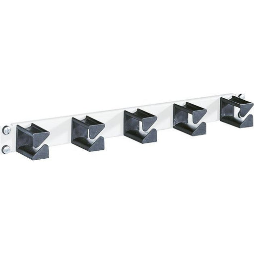 Schäfer IT - Kabelführung für Gehäuse/Schränke 482,6mm (19")-Rangierpanel B7970050 RAL9005,1HE,5Kst.Büg