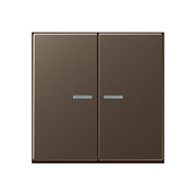 Jung - Bedienelement intelligent Taster 2fach BT A 17102 MO JUNG HOME