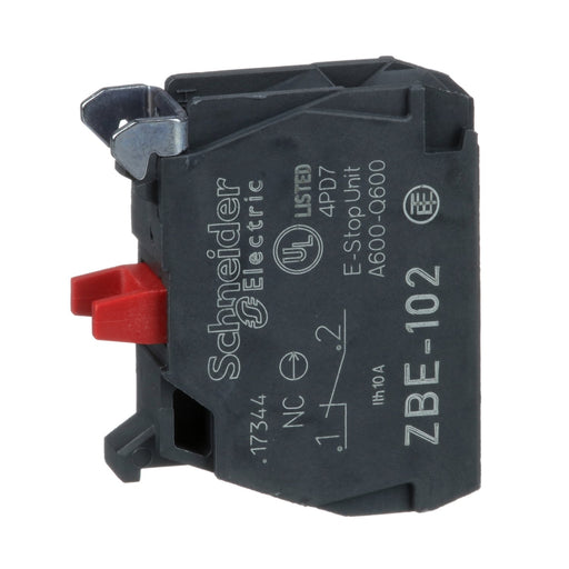 Schneider Electric - Hilfsschalterblock Hilfsschalter ZBE102 1Ö, schraubanschl