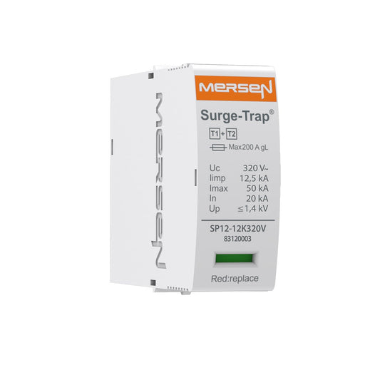Mersen - Kombi-Ableiter für Energietechnik Überspg.-Ableiter Typ 1+2 SP12-12K320V 12,5kA Uc320V Ersatz