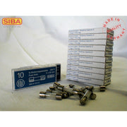 Siba - Zylindrische Sicherung G-Sicherung T 2A 173100 5x20 − 100 Stück