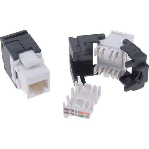 Peha - Einsatz/Abdeckung für Kommunikationstechnik Keystone CAT6/RJ45 D 1951.19 RJ45 C6 schwarz Buchse
