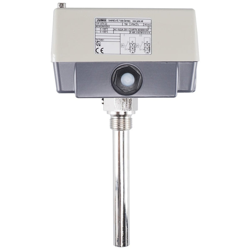 Jumo - Temperaturschalter Doppelthermostat (TW/TW) 60001047 0-100°C, EB-L 120mm