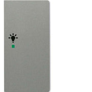Busch-Jaeger - Bussystem-Tastwippe Wippe grau/met 6231-22-803 solo