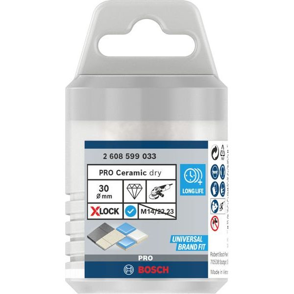 Bosch - Bohrer PRO Ceramic dry 2608599033 Trockenbohrkrone 30
