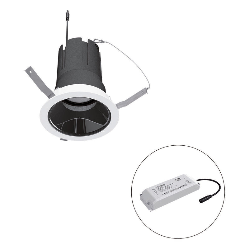 EVN Lichttechnik - Downlight/Strahler/Flutlicht LED-Einbauleuchte modular F01R09SM2530L55P Konfigurationstype