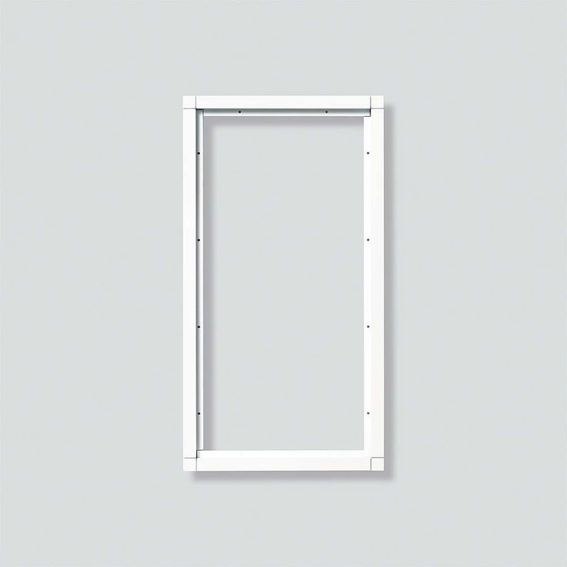 Siedle&Söhne - Montageelement für Türstation Kombirahmen KR 611-4/2-0 SM sil/met
