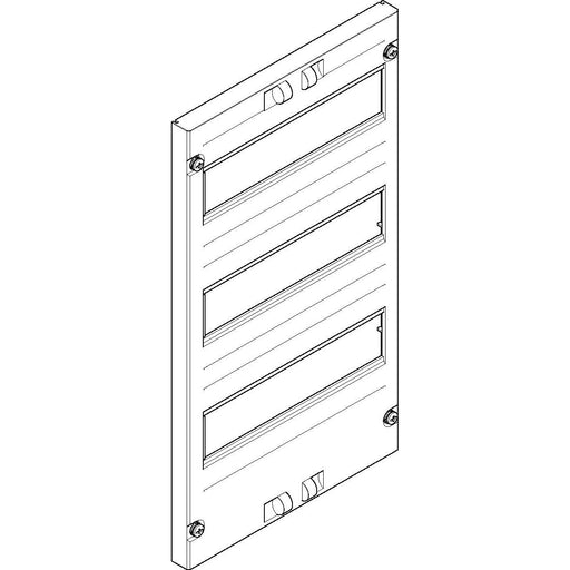 ABN - Abdeckung für Verteilerfeld Abdeckplatte FAO1322N 250x450mm 1FB/3RE
