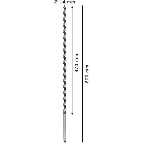 Bosch - Bohrer Holzschlangenbohrer 2608585718 PRO Wood