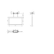 RP-Technik - Sicherheitsleuchte LED-Rettungszeichenleuchte AGCC009-AZ ZB, anthrazit