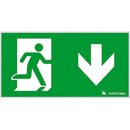 Zumtobel Group - Piktogramm für Not-/Hinweisleuchte Rettungszeichen PURESIGN150#22168697 AW/EW RZ-1U