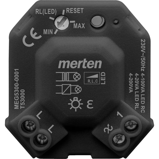 Merten - Dimmer Universal LED Dimmermodul MEG5300-0001 schwarz