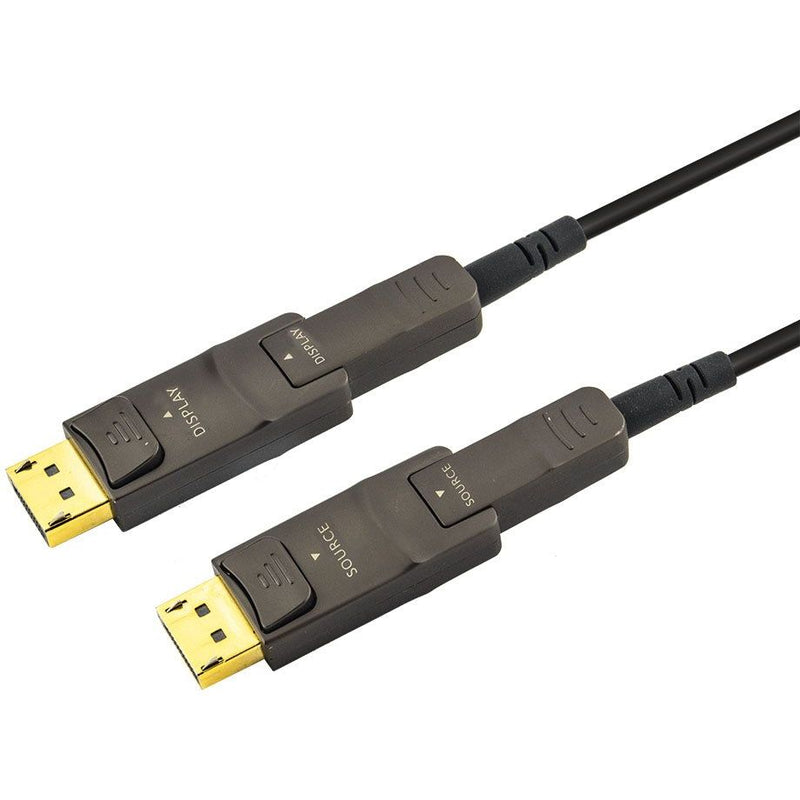 E+P Elektrik - Konfektioniertes A/V-Kabel DisplayPortHybridkabel 50m OCD 50 8K,Ethernet,optisch