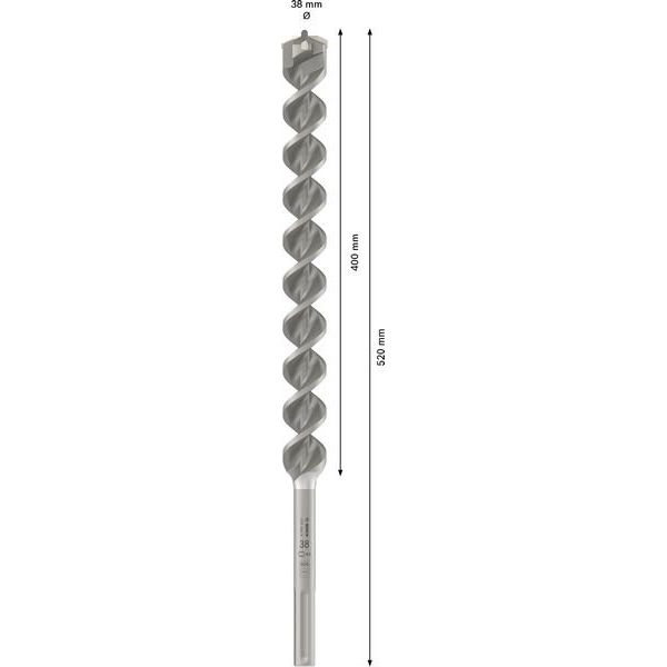Bosch - Bohrer PRO SDS max-4 2608706857 Hammerbohrer 38 x