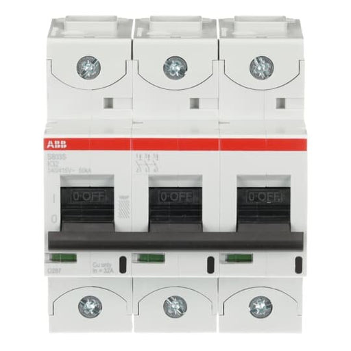 ABB Stotz S&J - Leitungsschutzschalter Sicherungsautomat S803S-K32 32A,K,400VAC 50kA