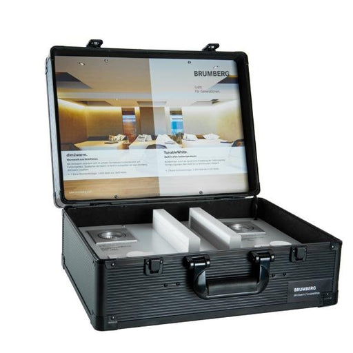 Brumberg Leuchten - Mechanisches Zubehör/Ersatzteile für Leuchten Musterkoffer 91471 d2w/TW