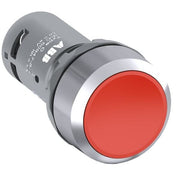 ABB Stotz S&J - Drucktaster, Komplettgerät Drucktaster CP2-30R-11 flach rot,1Sch/1Öff