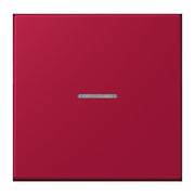Jung - Abdeckung/Bedienelement für Installationsschalterprogramme Wippe mit Lichtleiter LC 101 KO5 229 rouge carmin