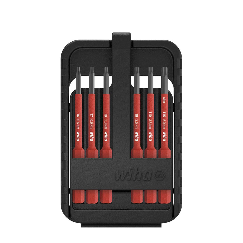 Wiha - Bit-Set slimBit electric SB2831B502 6-tlg. i.slimBit-Box