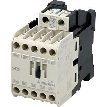Mitsubishi Electric - Leistungsschütz zum Schalten von Wechselstrom Leistungsschütz S-T20 AC24V 2A