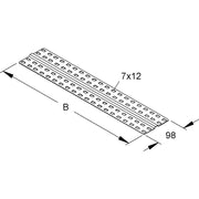 Niedax - Verbinder für Kabeltragsystem Stoßstellenleiste RSL 500 F