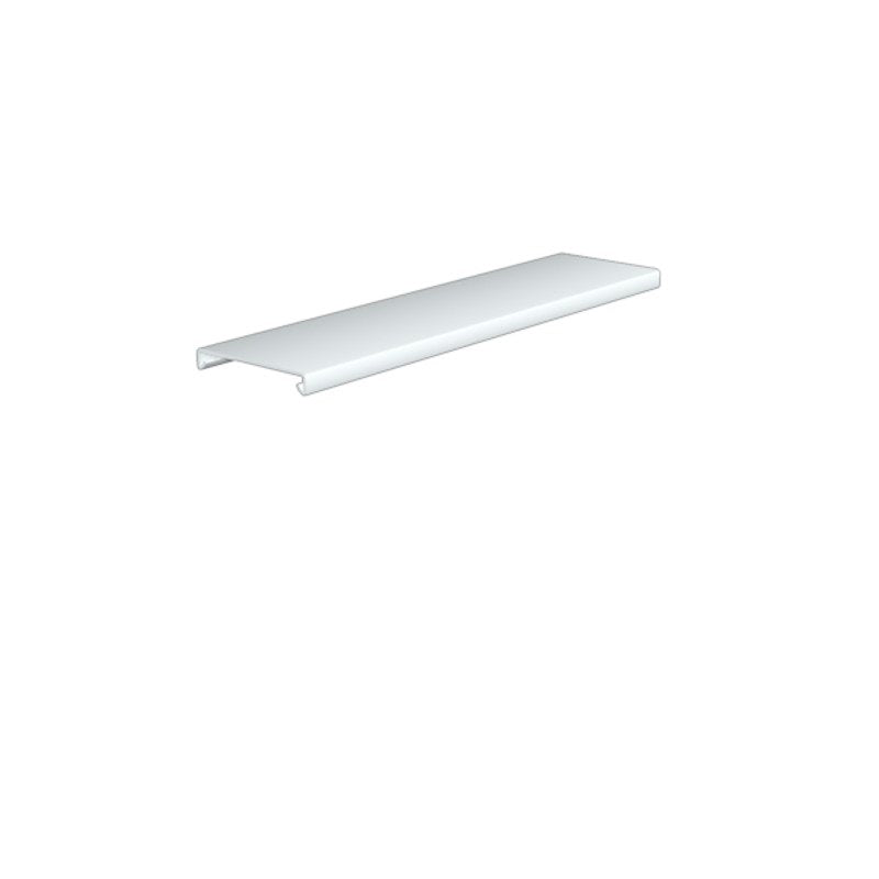 Weidmüller - Oberteil für Verdrahtungskanal Oberteil Breite: 125mm CD-LID 125 LTGY lichtgrau − 2 Meter