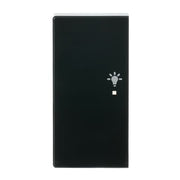 Busch-Jaeger - Bussystem-Tastwippe Wippe 2-f li, Symbol Licht 6231-21-81 anthrazit