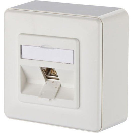 Metz Connect - Kommunikationsanschlussdose Kupfer Anschlussdose, Cat.6A TN E-DATmod-1AP-rws 1xRJ45,AP,rws − 1 Stück