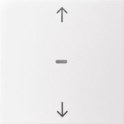 Berker - Abdeckung/Bedienelement für Installationsschalterprogramme Abdeckung Tastsensor-Modul 80961299 1-fach polarweiß mt