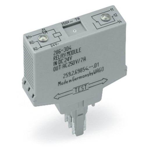 WAGO - Schaltrelais Relaisstecker 286-304 m. 1 U DC 24 V