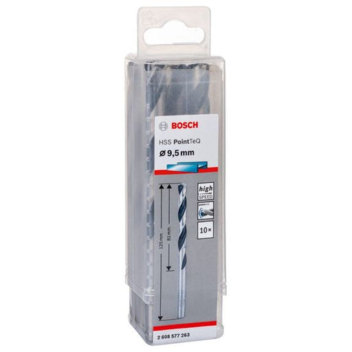 Bosch - Bohrer Metallspiralbohrer HSS 2608577263 PointTeQ DIN 338 9,5