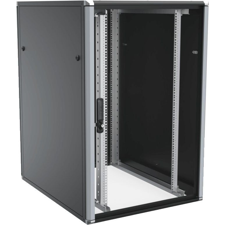 Enoc - Netzwerk-/Serverschrank Basic 19" Standschrank F3 81012-S 80x1000x24HE