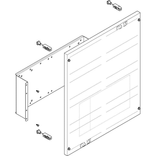 ABN - Verteilerfeld für Installationsverteiler ESPRO-Modul MF24160 flach BxH:500x600mm