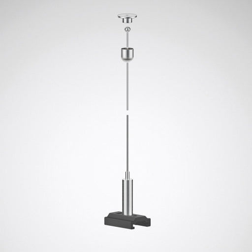 Trilux - Mechanisches Zubehör/Ersatzteile für Leuchten Seilabhängung Rail ZS D/1 #8888800 schwarz