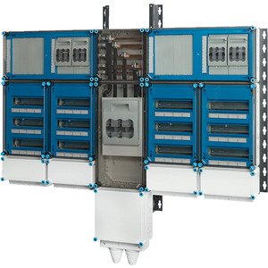Hensel - Installationskleinverteiler PV-Wechselrichter-Sammler Mi PV 6544 220kVA