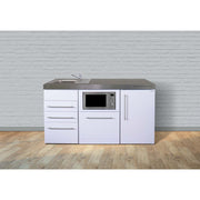Stengel - Mini-Küche Miniküche Premiumline MPGSMS3160GSMWBli3Sn weiß